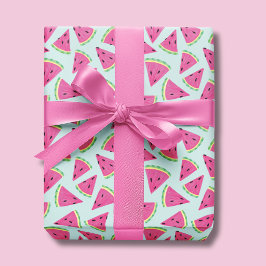 Tropical Watermelon Fruchtmuster Geschenkpapier