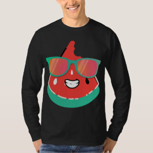 Tropical Watermelon Fruit Sonnenbrille für Melon L T-Shirt