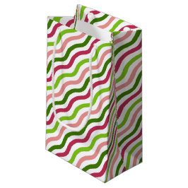 Tropical Wave Simple Strip Geschenktasche Kleine Geschenktüte
