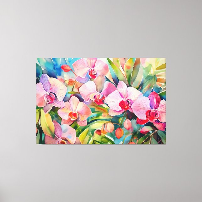 Tropical XL Art Leinwanddruck (Vorderseite)