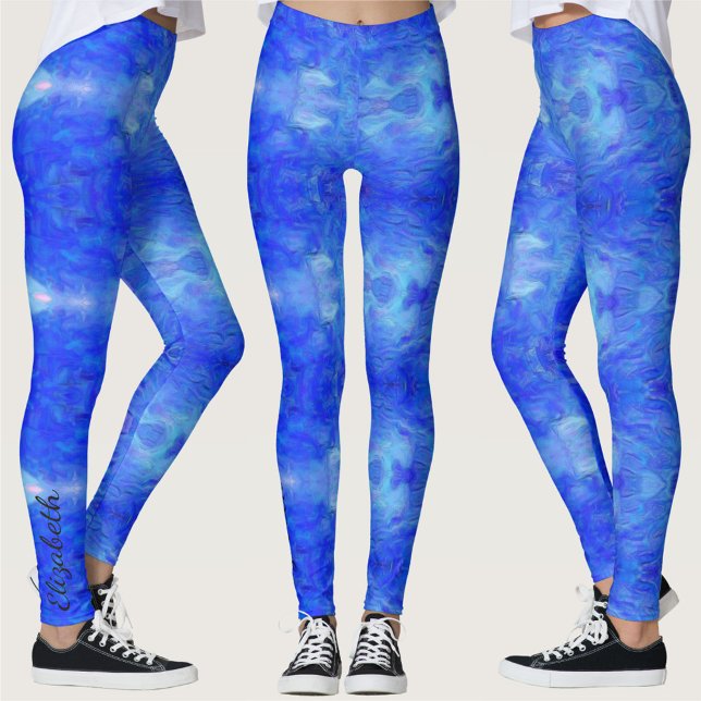 Tropical Yelapa Water Gemustert 0819 Leggings (Von Creator hochgeladen)