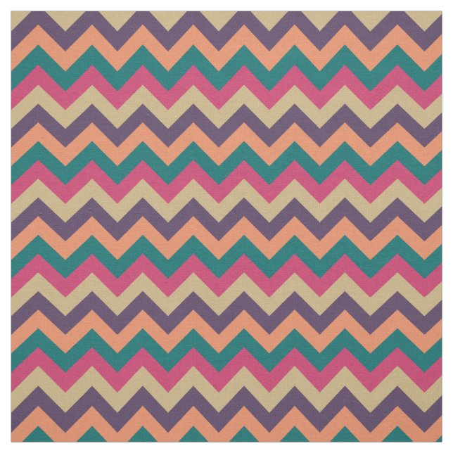 Tropical Zigzag Fabric Stoff (Muster)