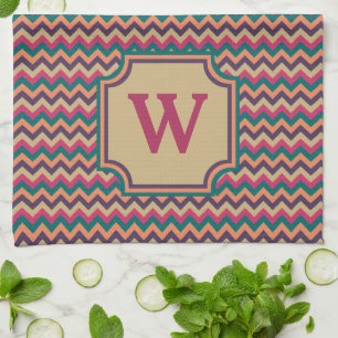 Tropical Zigzag Küchentuch