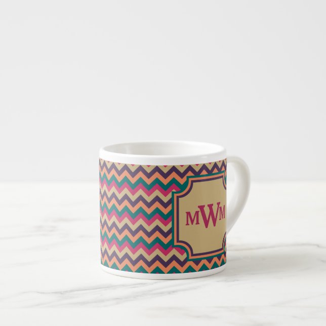 Tropical Zigzag Spezialität Tasse (Vorderseite Rechts)