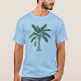 Tropicaler Bananenbaum-Grafik-T-Shirt | Minimalist T-Shirt