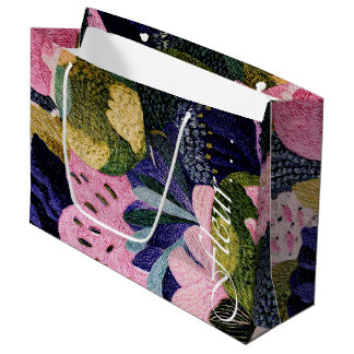 Tropicaler Modernismus-Geschenktasche (Horizontale Große Geschenktüte
