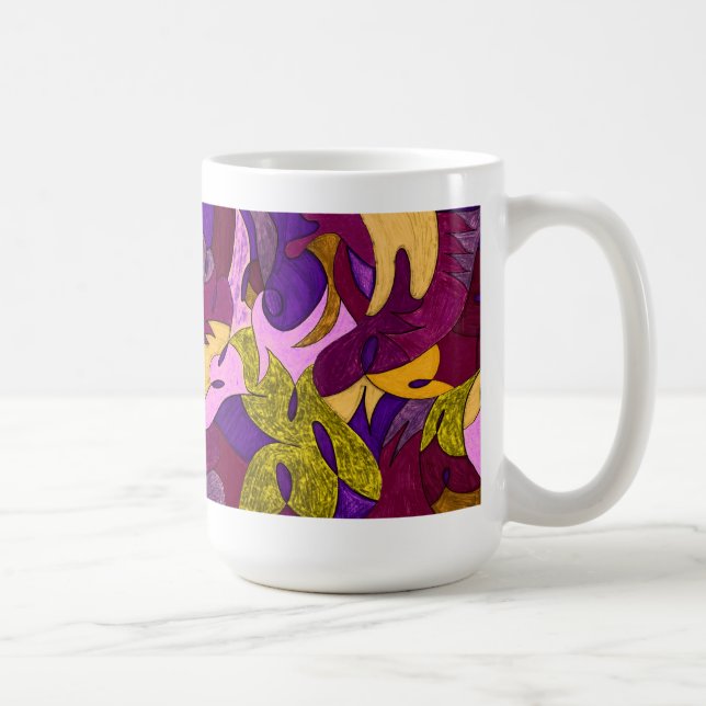 Tropicali-Peach-Kanal Tasse (Rechts)