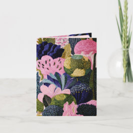 Tropicalischer Modernismus Grußkarte Karte