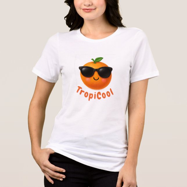 TropiCool Orange - Sweet & Sunny Fruit T - Shirt (Vorderseite)