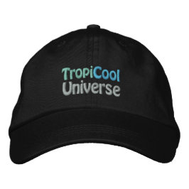 TropiCoolUniverse 3 Bestickte Kappe