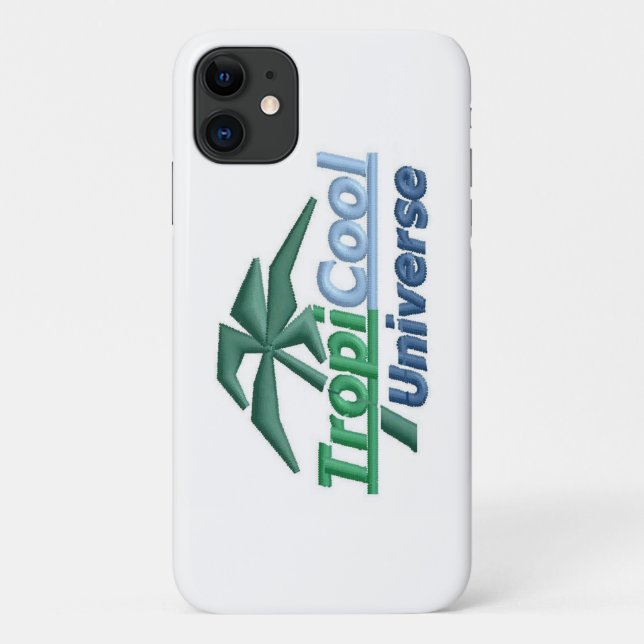 TropiCoolUniverse iPhone 11 Fall Case-Mate iPhone Hülle (Rückseite)