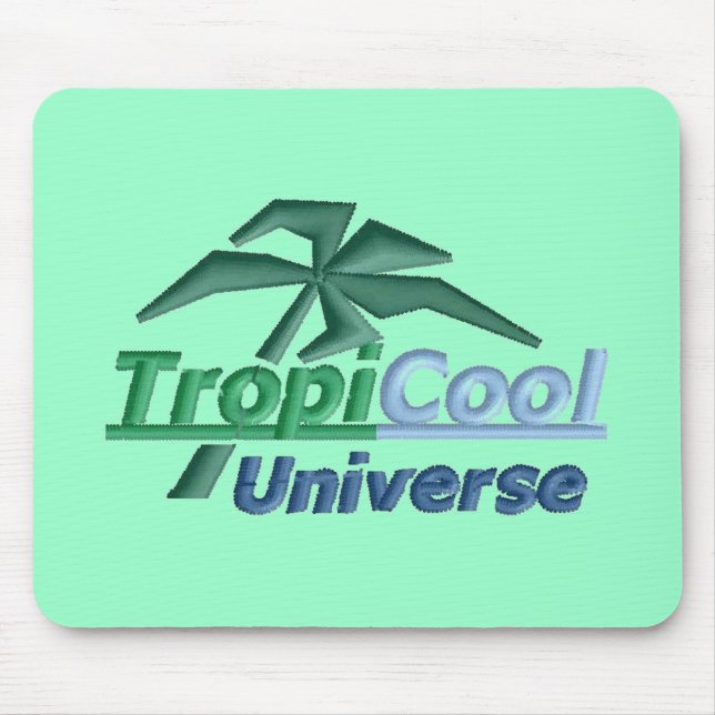 TropiCoolUniverse Mousepad (grün) (Vorne)
