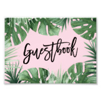Tropics Gäestbook Print