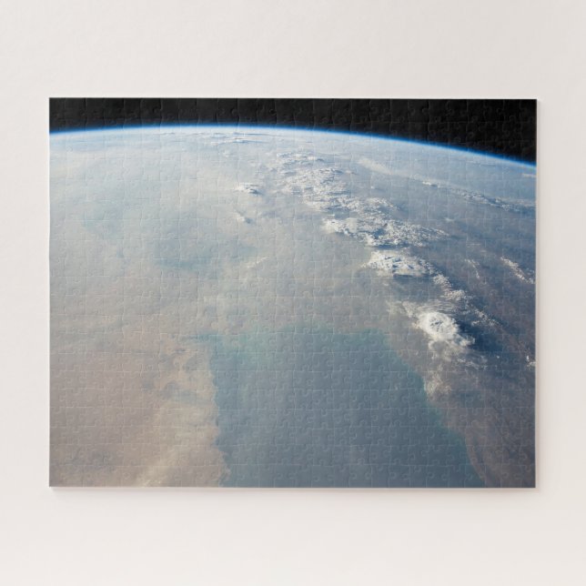 Tropisch blaue Gewässer des Persischen Golfs. 2 Puzzle (Horizontal)