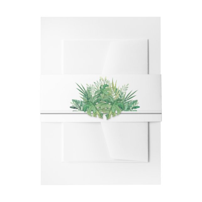 tropisch einladungsbanderole (Vorderseite Beispiel)