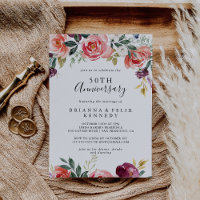 Tropisch-farbener Sommer 50. Hochzeitstag