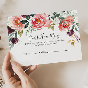 Tropisch farbenfroher Sommer schätzt wie viele Spi Visitenkarte