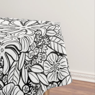 tropisch floral tischdecke