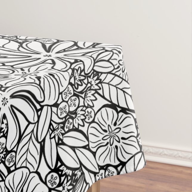 tropisch floral tischdecke (Beispiel)
