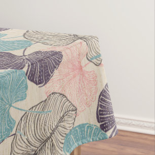 tropisch floral tischdecke