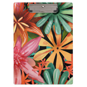 tropisch/hawaiianisch/blumenreich/Blume Klemmbrett