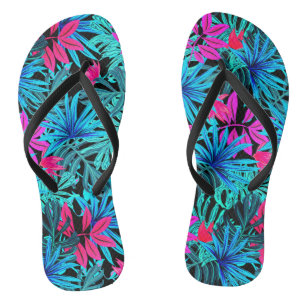 Tropisch-hawaiianische Muster-Flip-Flops Flip Flops