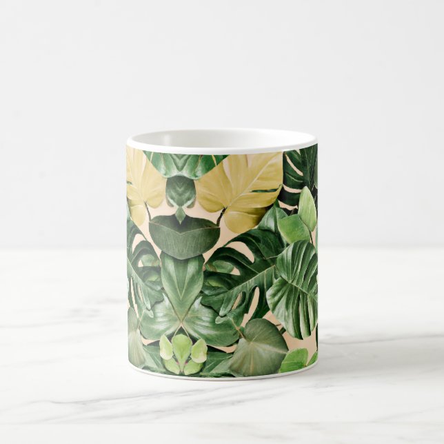 Tropisch/hawaiisch/Leaf Kaffeetasse (Mittel)