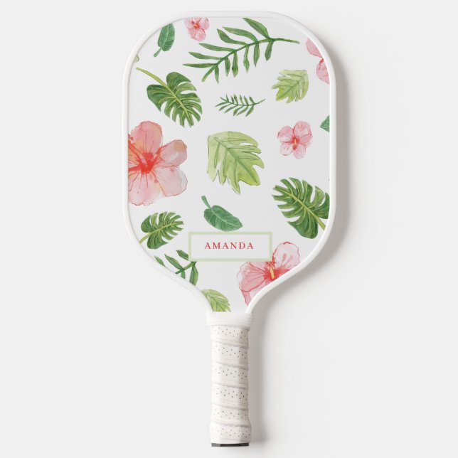 tropisch-hawaiisch pickleball schläger (Vorderseite)
