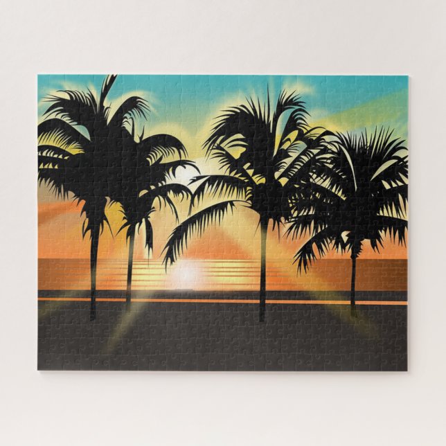 tropisch puzzle (Horizontal)