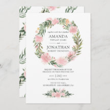 Tropisch-rosa-Blumenhochzeit