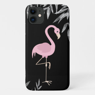 Tropisch rosa Flamingo an einem dramatischen schwa Case-Mate iPhone Hülle