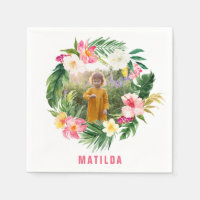 Tropisch-rosa-gelbe Flamingo Stilvoll