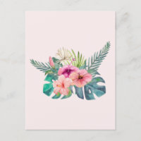 Tropisch rosa Hibiskus Blume