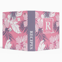 Tropisch rosa Hibiskus personalisiertes Rezept