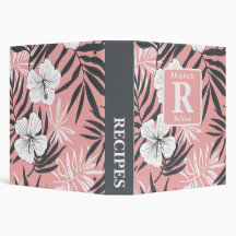 Tropisch rosa Hibiskus personalisiertes Rezept