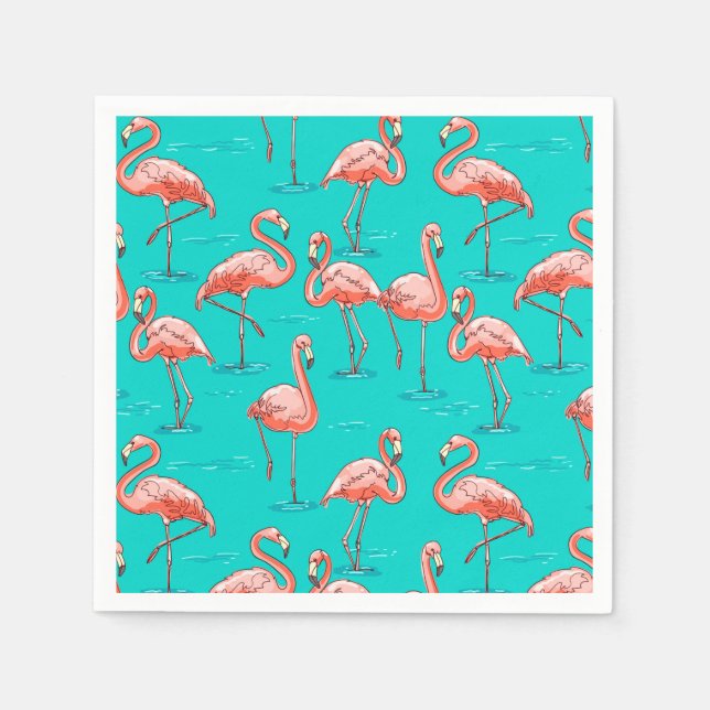 tropisch serviette (Vorderseite)