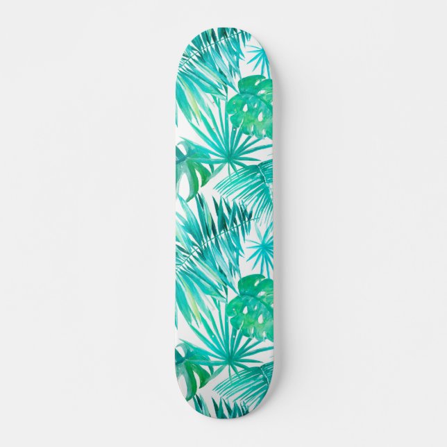 Tropisch Skateboard (Vorne)
