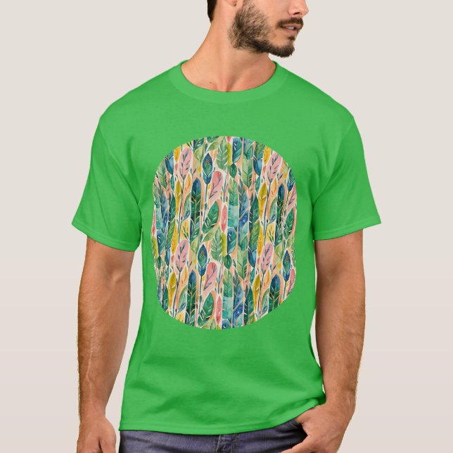 tropisch T-Shirt (Vorderseite)
