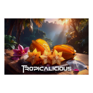 TROPISCH - TROPISCH LECKER POSTER