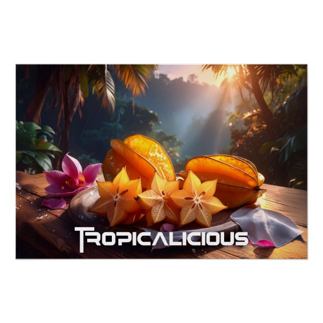 TROPISCH - TROPISCH LECKER POSTER (Vorderseite)