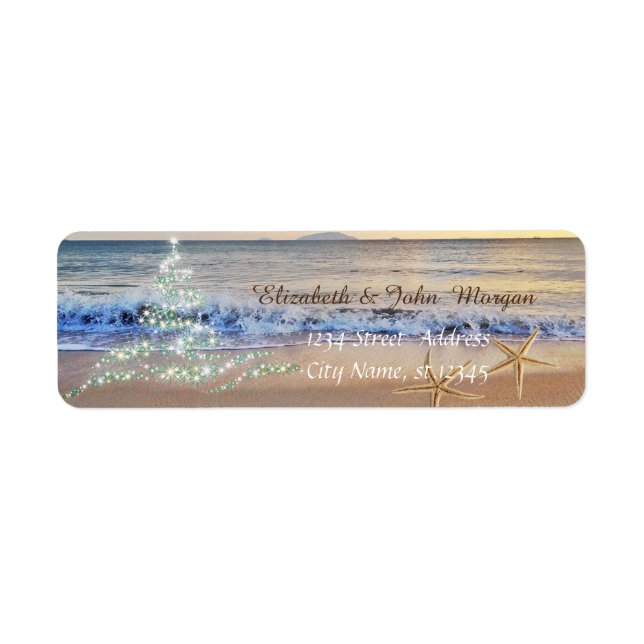 Tropisch, Weihnachtsbaum, Strand, Starfish Urlaub (Vorne)