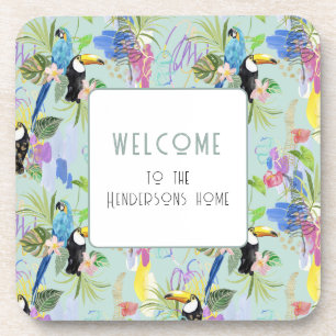 Tropische Abstraktionen Getränkeuntersetzer