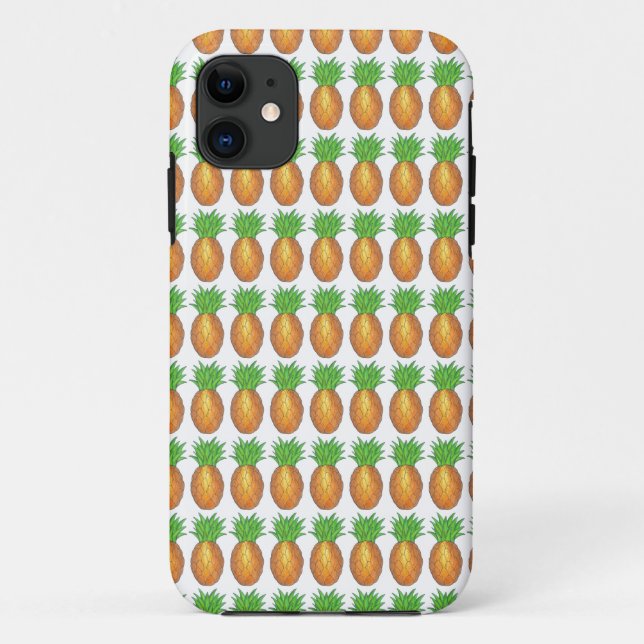 Tropische Ananas Ananas Handy Case (Rückseite)