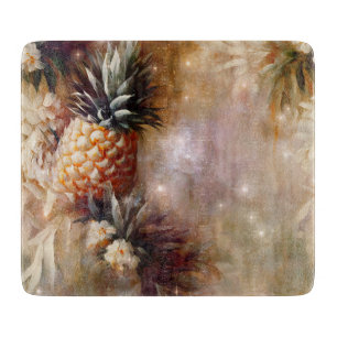 Tropische Ananas funkelnde Brautparty Schneidebrett