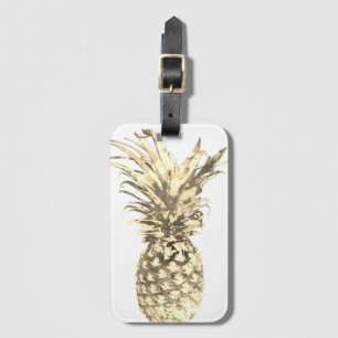 Tropische Ananas Gepäckanhänger