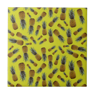 Tropische Ananas Keramikfliese
