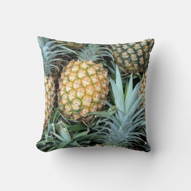 Tropische Ananas Kissen (Vorderseite)