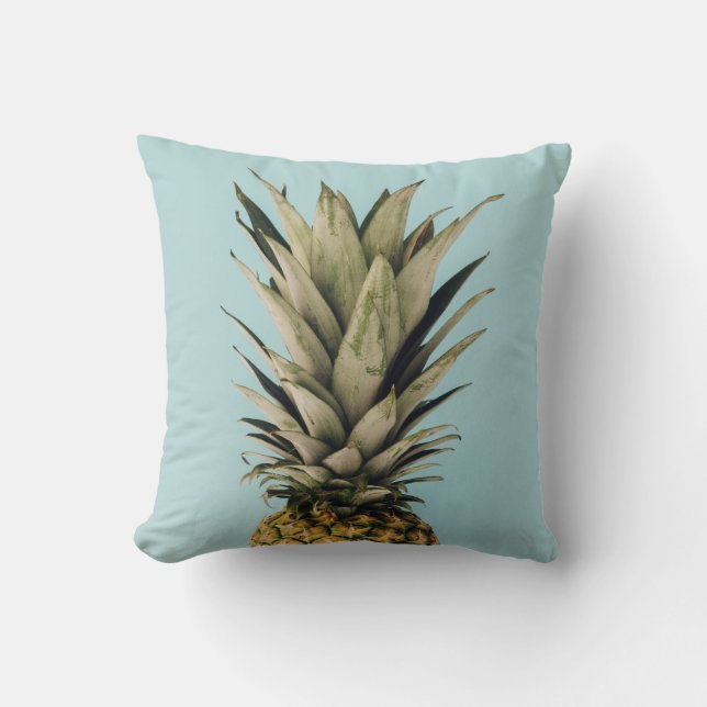 Tropische Ananas. Kissen (Vorderseite)