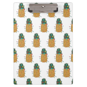 Tropische Ananas Klemmbrett