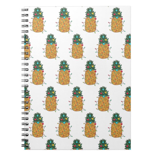 Tropische Ananas Notizblock (Vorderseite)